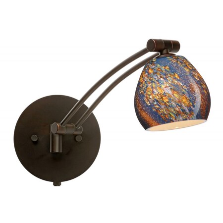 Besa Lighting Besa Wall Tay Tay Bronze Ceylon 1x50W Halogen Gy6.35 1WW-5605CE-BR
